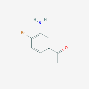 molecular formula C8H8BrNO B1349132 1-(3-Amino-4-bromophenyl)ethanone CAS No. 37148-51-9