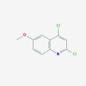 molecular formula C10H7Cl2NO B1349136 2,4-Dichloro-6-methoxyquinoline CAS No. 70049-46-6