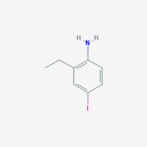 molecular formula C8H10IN B1349147 2-Ethyl-4-iodoaniline CAS No. 99471-67-7