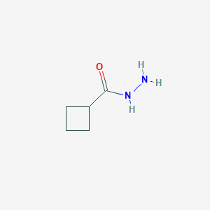 molecular formula C5H10N2O B1349149 Cyclobutanecarbohydrazide CAS No. 98069-56-8