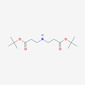 molecular formula C14H27NO4 B134915 Di-tert-butyl 3,3'-Iminodipropionate CAS No. 128988-04-5