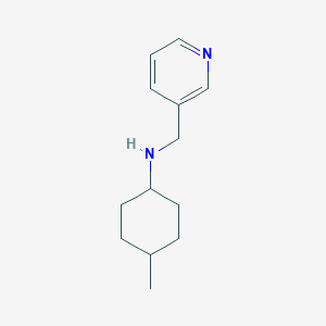 molecular formula C13H20N2 B1349162 (4-Methyl-cyclohexyl)-pyridin-3-ylmethyl-amine CAS No. 626216-69-1