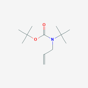 molecular formula C12H23NO2 B13491643 tert-butyl N-tert-butyl-N-(prop-2-en-1-yl)carbamate 