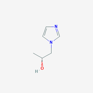 molecular formula C6H10N2O B13491697 (R)-1-(1H-Imidazol-1-yl)propan-2-ol 