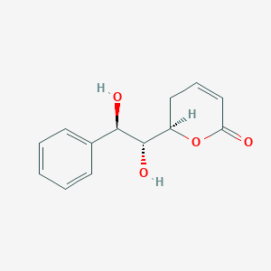 molecular formula C13H14O4 B134919 Goniodiol CAS No. 96422-52-5
