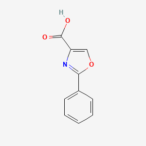 B1349214 2-phenyl-1,3-oxazole-4-carboxylic Acid CAS No. 23012-16-0