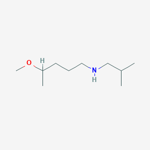 molecular formula C10H23NO B13492282 n-Isobutyl-4-methoxypentan-1-amine 