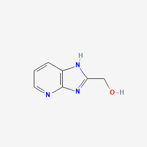 molecular formula C7H7N3O B1349238 3H-imidazo[4,5-b]pyridin-2-ylmethanol CAS No. 24638-20-8