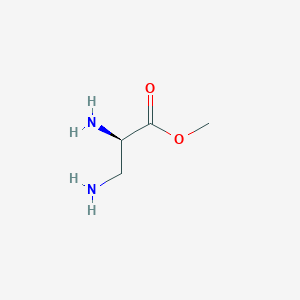 molecular formula C4H10N2O2 B13492475 methyl (2R)-2,3-diaminopropanoate 