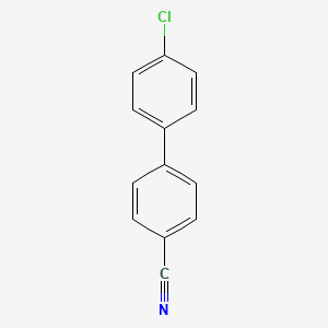 molecular formula C13H8ClN B1349252 4-(4-Chlorophenyl)benzonitrile CAS No. 57774-36-4