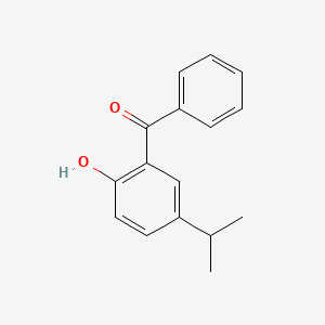 molecular formula C16H16O2 B13492669 (2-Hydroxy-5-isopropyl-phenyl)-phenyl-methanone CAS No. 20401-89-2