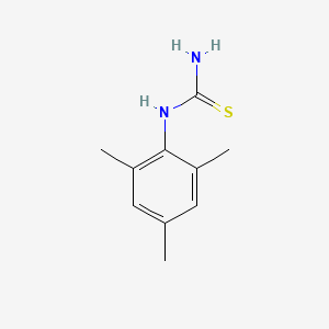 molecular formula C10H14N2S B1349276 N-(2,4,6-三甲基苯基)硫脲 CAS No. 91059-97-1