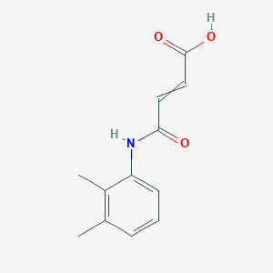 molecular formula C12H13NO3 B1349280 4-(2,3-Dimethylanilino)-4-oxobut-2-enoic acid 