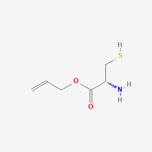 molecular formula C6H11NO2S B13492800 L-Cysteine, 2-propenyl ester 