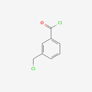 molecular formula C8H6Cl2O B1349292 3-(Chloromethyl)benzoyl chloride CAS No. 63024-77-1