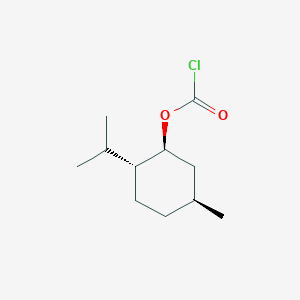 molecular formula C11H19ClO2 B1349294 (1S,2R,5S)-2-Isopropyl-5-methylcyclohexyl carbonochloridate CAS No. 7635-54-3