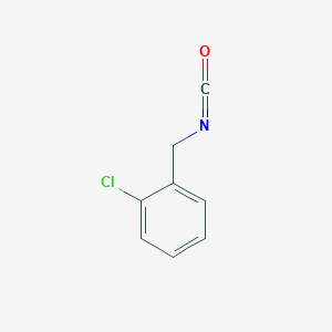 molecular formula C8H6ClNO B1349295 2-Chlorobenzyl isocyanate CAS No. 55204-93-8