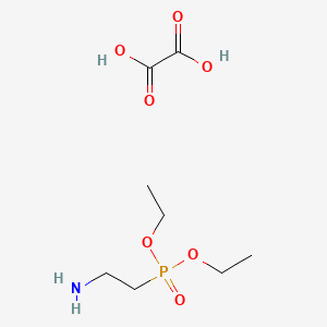 molecular formula C8H18NO7P B1349299 Diethyl (2-aminoethyl)phosphonate oxalate 