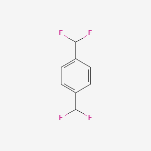 molecular formula C8H6F4 B1349303 1,4-Bis(difluoromethyl)benzene CAS No. 369-54-0