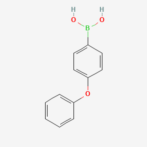 molecular formula C12H11BO3 B1349309 4-Phenoxyphenylboronic acid CAS No. 51067-38-0