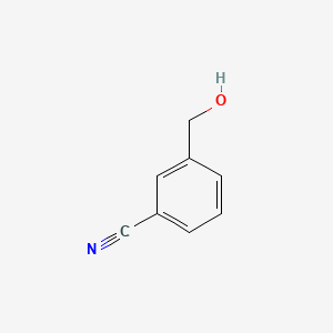 molecular formula C8H7NO B1349315 3-Cyanobenzyl alcohol CAS No. 874-97-5