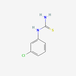 B1349316 1-(3-Chlorophenyl)thiourea CAS No. 4947-89-1