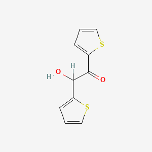 molecular formula C10H8O2S2 B1349317 2,2'-Thenoin CAS No. 27761-02-0