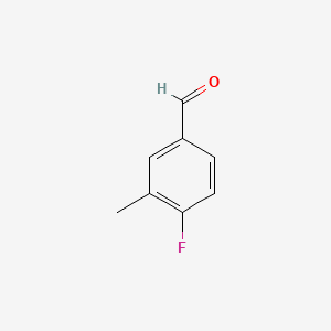 molecular formula C8H7FO B1349321 4-Fluoro-3-methylbenzaldehyde CAS No. 135427-08-6