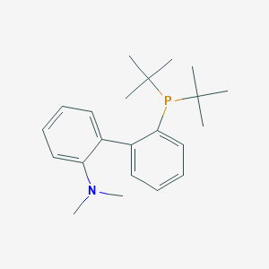 molecular formula C22H32NP B1349323 2-(Di-tert-butylphosphino)-2'-(N,N-dimethylamino)biphenyl CAS No. 224311-49-3