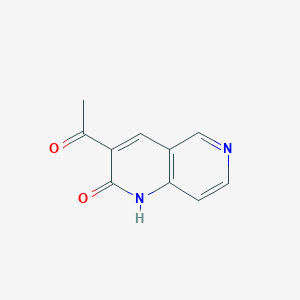 molecular formula C10H8N2O2 B1349327 3-Acetyl-1,6-naphthyridin-2(1H)-one CAS No. 52816-63-4