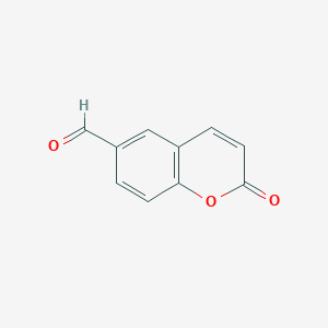 molecular formula C10H6O3 B1349344 Coumarin-6-carboxaldehyde CAS No. 51690-26-7