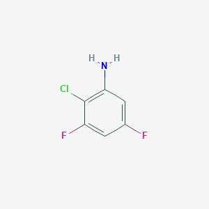 molecular formula C6H4ClF2N B1349362 2-Chloro-3,5-difluoroaniline CAS No. 36556-60-2
