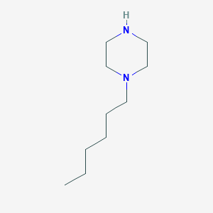 molecular formula C10H22N2 B1349364 1-Hexylpiperazine CAS No. 51619-55-7