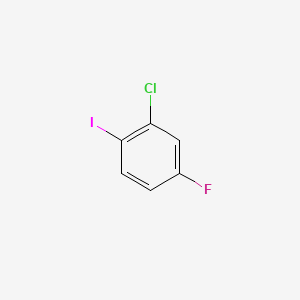 molecular formula C6H3ClFI B1349366 2-氯-4-氟碘苯 CAS No. 101335-11-9