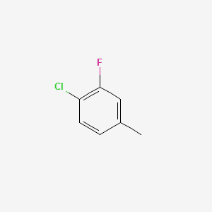 molecular formula C7H6ClF B1349368 4-Chloro-3-fluorotoluene CAS No. 5527-94-6