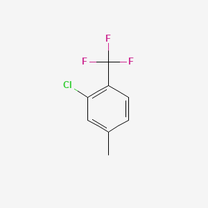 molecular formula C8H6ClF3 B1349371 2-Chloro-4-methylbenzotrifluoride CAS No. 74483-46-8