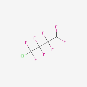 molecular formula C4HClF8 B1349372 1-Chloro-1,1,2,2,3,3,4,4-octafluorobutane CAS No. 423-31-4