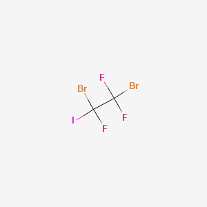 molecular formula C2Br2F3I B1349380 1,2-Dibromo-1-iodotrifluoroethane CAS No. 216394-01-3