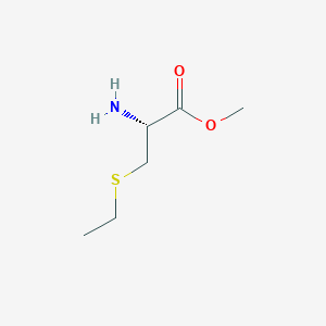 molecular formula C6H13NO2S B13493811 S-Ethyl-L-cysteine methyl ester CAS No. 81936-50-7