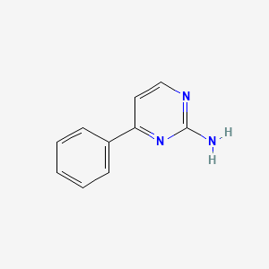 molecular formula C10H9N3 B1349383 4-Phenylpyrimidin-2-amine CAS No. 2305-87-5