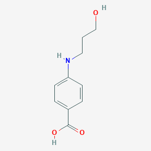 4-[(3-Hydroxypropyl)amino]benzoic acid