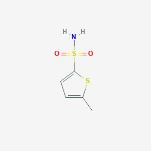 molecular formula C5H7NO2S2 B1349393 5-Methylthiophene-2-sulfonamide CAS No. 53595-69-0