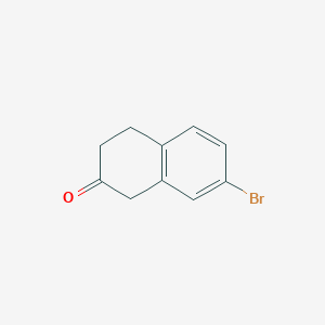 molecular formula C10H9BrO B134940 7-Bromo-2-tetralone CAS No. 132095-54-6