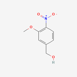 molecular formula C8H9NO4 B1349400 (3-Methoxy-4-nitrophenyl)methanol CAS No. 80866-88-2