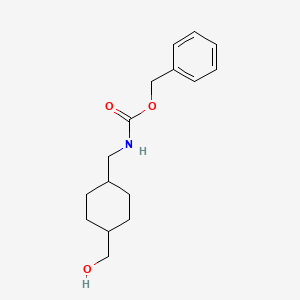 molecular formula C16H23NO3 B13494089 Benzyl {[cis-4-(hydroxymethyl)cyclohexyl]methyl}carbamate 