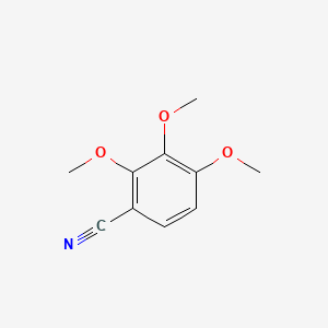 molecular formula C10H11NO3 B1349413 2,3,4-Trimethoxybenzonitrile CAS No. 43020-38-8