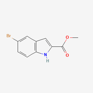 molecular formula C10H8BrNO2 B1349429 5-溴-1H-吲哚-2-羧酸甲酯 CAS No. 210345-56-5