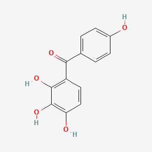 molecular formula C13H10O5 B1349439 2,3,4,4'-Tetrahydroxybenzophenone CAS No. 31127-54-5