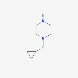 molecular formula C8H16N2 B1349455 1-(环丙基甲基)哌嗪 CAS No. 57184-25-5