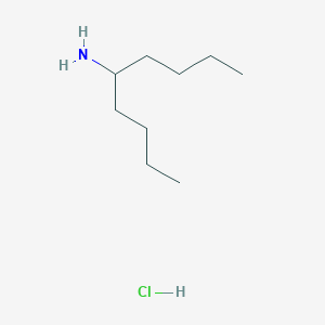 molecular formula C9H22ClN B13494626 Nonan-5-amine hydrochloride 